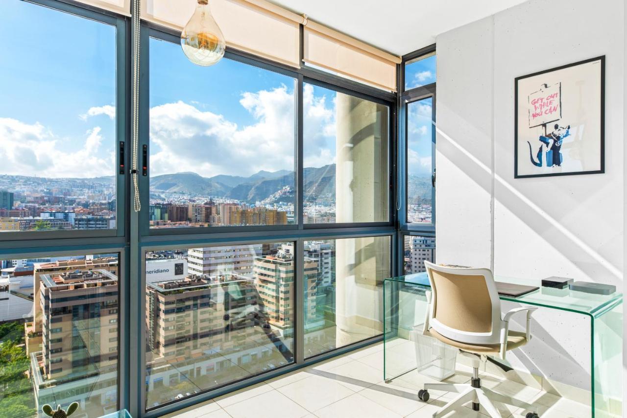 산타크루스데 테네리페 Luxury Flat In Skyscraper 아파트 외부 사진