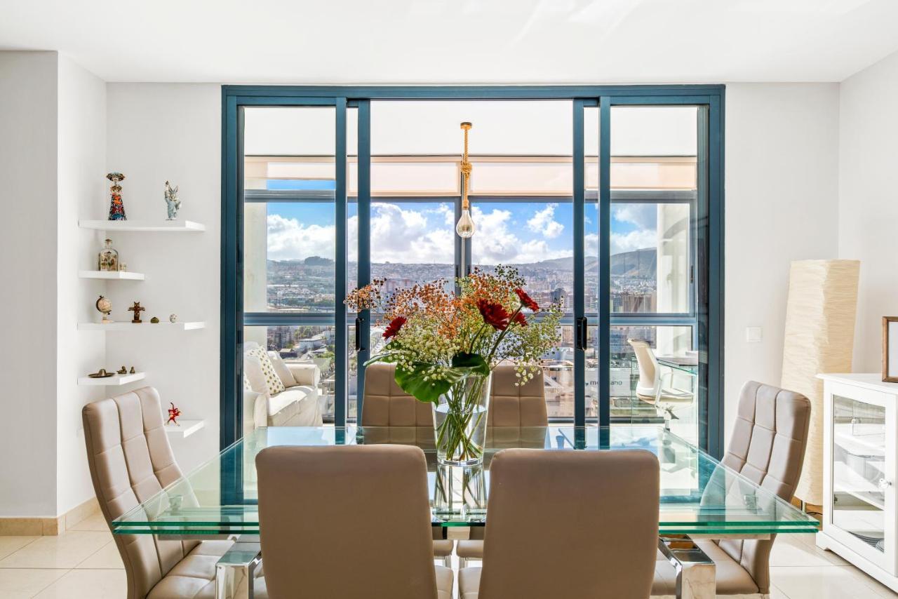 산타크루스데 테네리페 Luxury Flat In Skyscraper 아파트 외부 사진